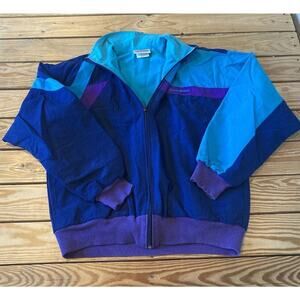 The Shirt Company Vintage Full Zip Jacket Size Small Men’s Blue Purple